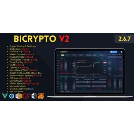 Bicrypto – Crypto Trading Platform, Exchanges, KYC, Charting Library, Wallets, Binary Trading, News