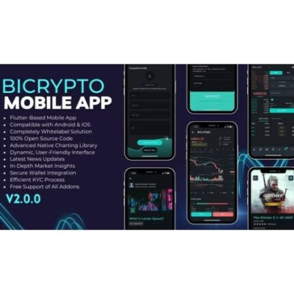 Bicrypto Mobile – Fully Native Flutter Mobile App for Bicrypto