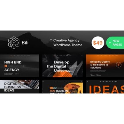 Bili – Creative Agency WordPress Theme