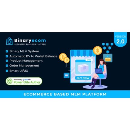 BinaryEcom – Ecommerce Based MLM Platform