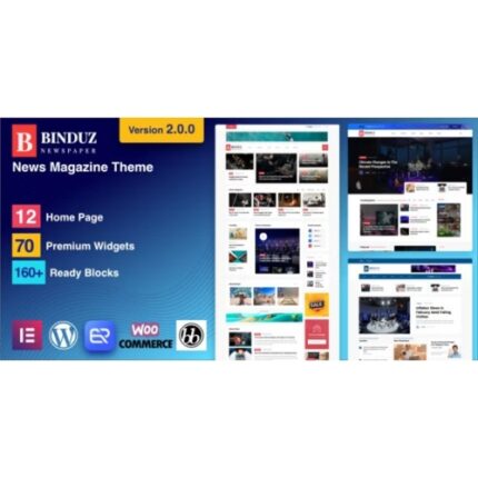 Binduz – Blog Magazine Newspaper Theme