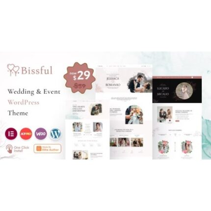Bissful – Wedding & Event WordPress Theme
