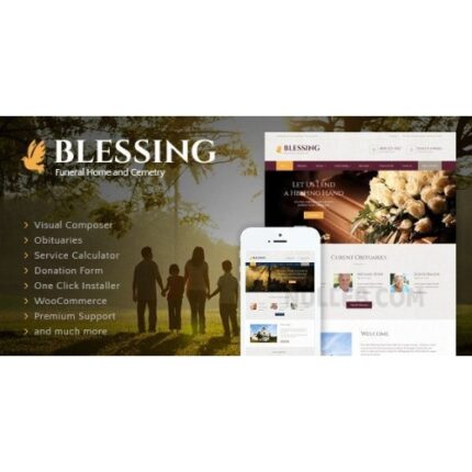 Blessing | Funeral Home Services & Cremation Parlor WordPress Theme
