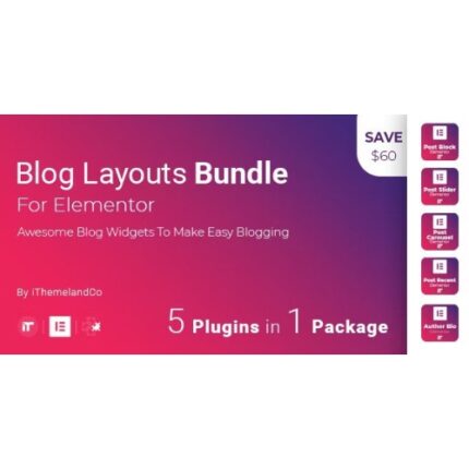 Blog Layouts Bundle For Elementor