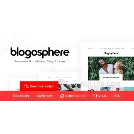 Blogosphere – Magazine and Blog WordPress Theme