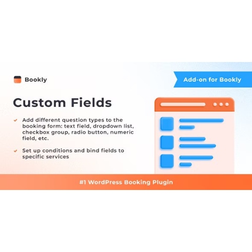 Bookly-Custom-Fields-Add-on.jpg Bookly Custom Fields (Add-on) - Image 1