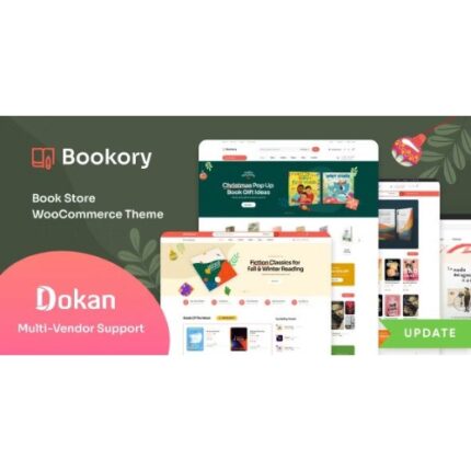 Bookory – Book Store WooCommerce Theme