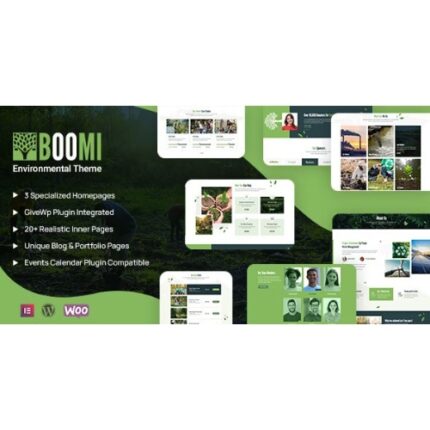 Boomi – Environment & Ecology WordPress Theme