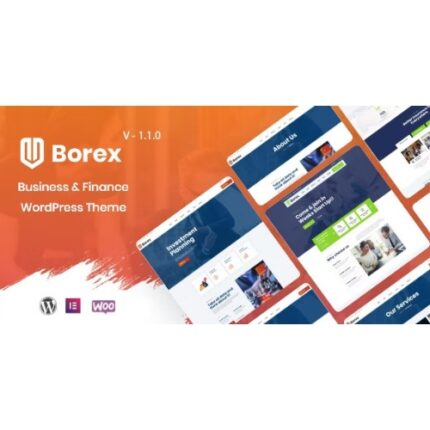 Borex – Business And Finance WordPress Theme