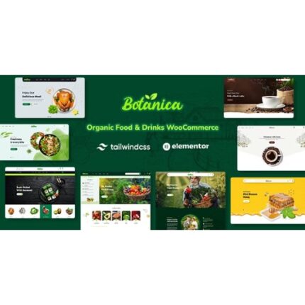 Botanica – Food & Drinks Tailwind CSS WooCommerce Theme