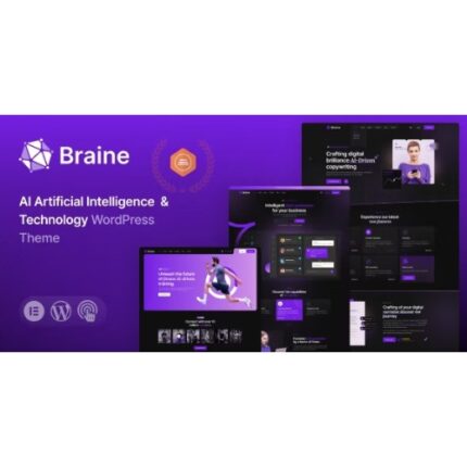 Braine – Digital AI WordPress Theme