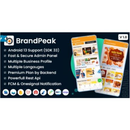 BrandPeak: Festival Poster Maker, Business Post, Political Post Maker App