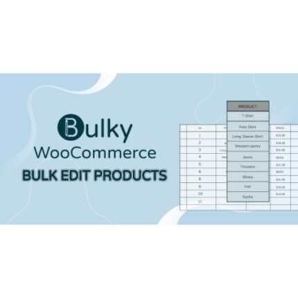 Bulky – WooCommerce Bulk Edit Products, Orders, Coupons
