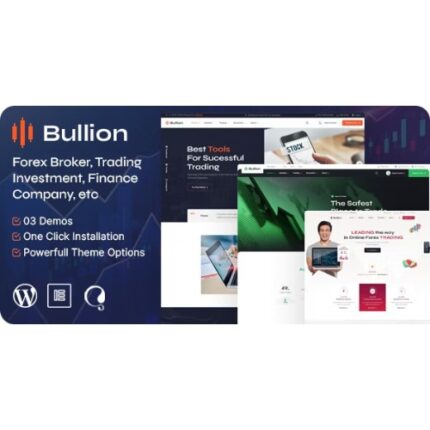 Bullion – Forex Broker & Trading WordPress Theme