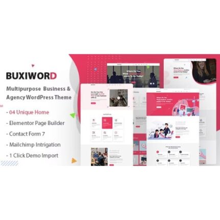 Buxiword – Digital Agency WordPress Theme