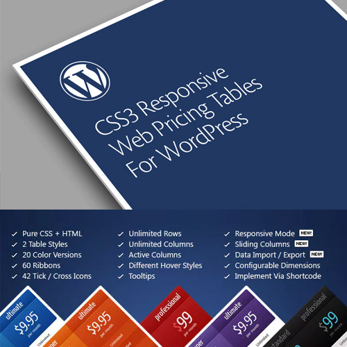 CSS3-Responsive-WordPress-Compare-Pricing-Tables.jpeg CSS3 Responsive WordPress Compare Pricing Tables - Image 1
