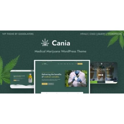 Cania – Marijuana Medical WordPress