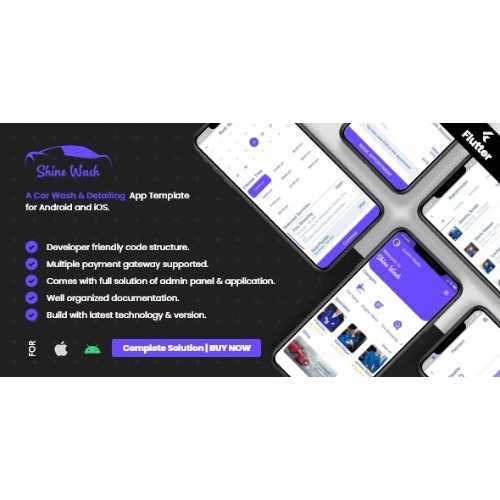 Car-Wash-Booking-System-with-mobile-apps-android-Ios-Flutter-Free-Download.jpg Car Wash Booking System with mobile apps android | Ios | Flutter - Image 1