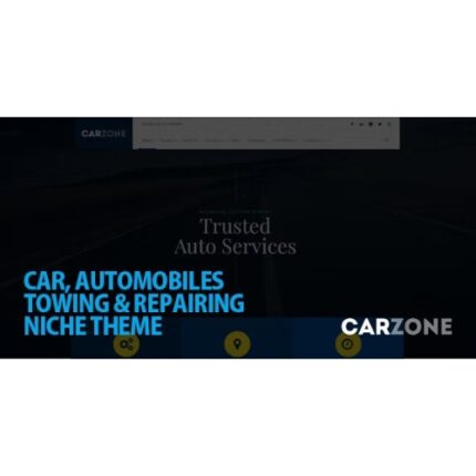 Car Zone – Towing & Repair WordPress Theme
