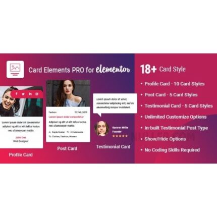 Card Elements Pro for Elementor