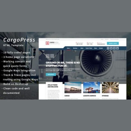 CargoPress – Logistic, Warehouse & Transport WP