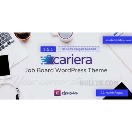 Cariera – Job Board WordPress Theme
