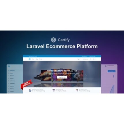 Cartify – Laravel Ecommerce Platform with Tailwind CSS