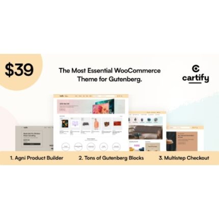 Cartify – WooCommerce Gutenberg WordPress Theme