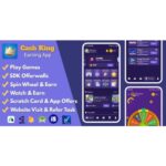 Cash King: Android Earning App with Admin Panel