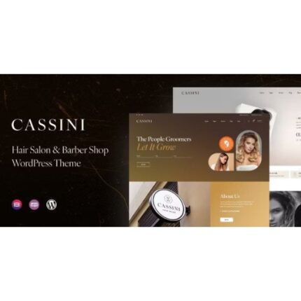 Cassini – Hair Salon & Barber Shop WordPress Theme