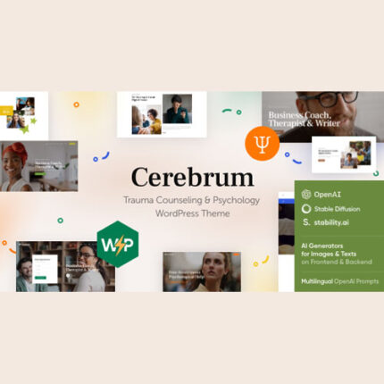 Cerebrum – Counseling & Psychology WordPress Theme