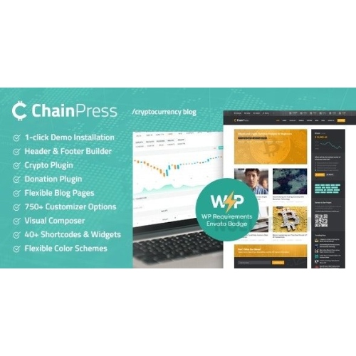 ChainPress-Financial-WordPress-Business-Blog-Theme.jpg ChainPress | Financial & Business Blog WordPress Theme - Image 1