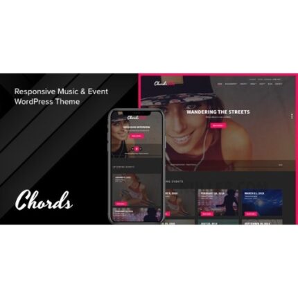 Chords – Music / Artist / Radio WordPress theme