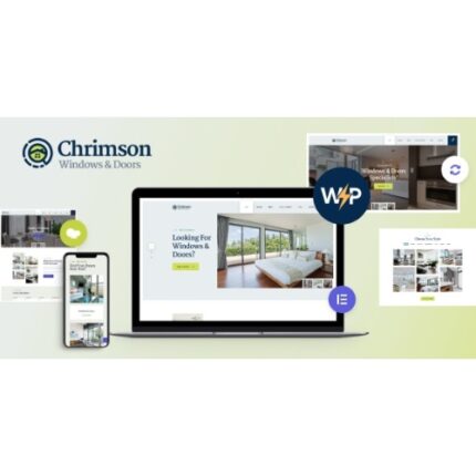 Chrimson | Windows & Doors Services Store WordPress Theme + Elementor
