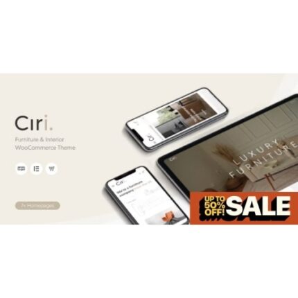 Ciri – Furniture & Interior WooCommerce Theme