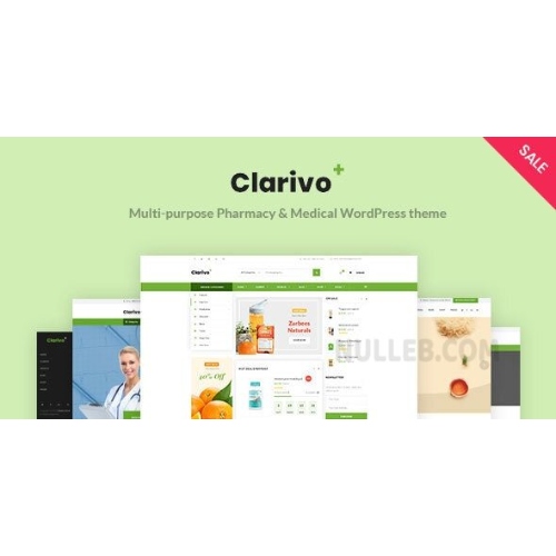 Clarivo-Pharmacy-and-Medical-WordPress-theme.jpg Clarivo – Pharmacy and Medical WordPress theme - Image 1