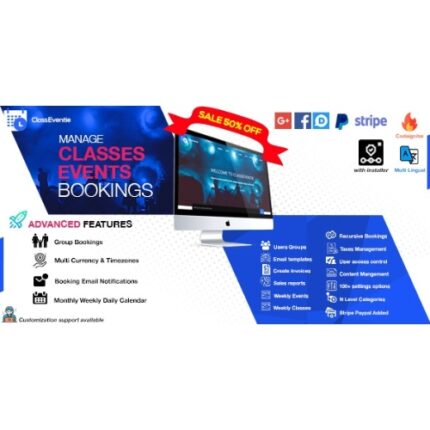 Classeventie – Online Classes & Events Booking