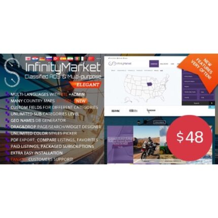 Classified Ads Script – Infinity Market