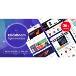 ClickBoom – Digital Store WooCommerce WordPress Theme (6+ Homepage Designs)