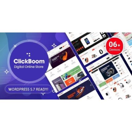 ClickBoom – Digital Store WooCommerce WordPress Theme (6+ Homepage Designs)