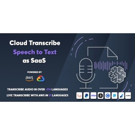 Cloud Transcribe – Speech to Text as SaaS