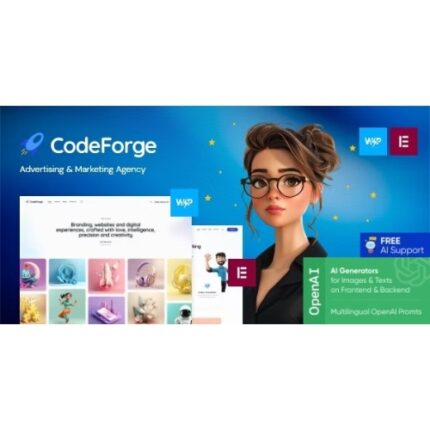CodeForge – IT Company WordPress Theme
