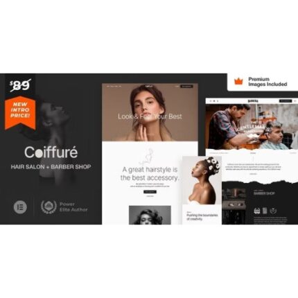 Coiffure – Hair Salon & Barber WordPress