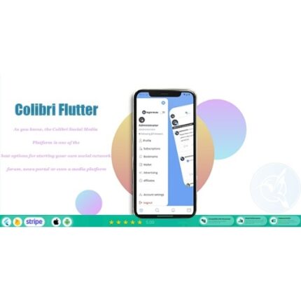 ColibriSM Flutter For ColibriSM Social PHP Script
