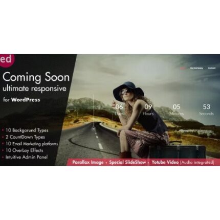 Coming Soon CountDown Responsive WordPress Plugin