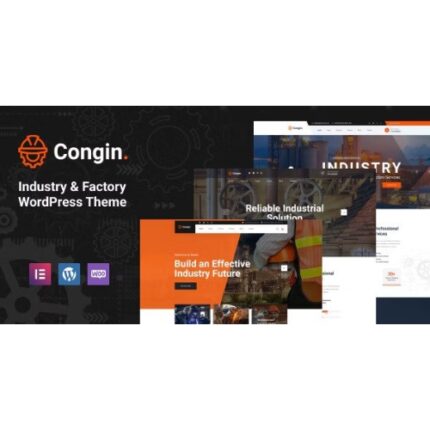 Congin – Industry & Factory WordPress Theme