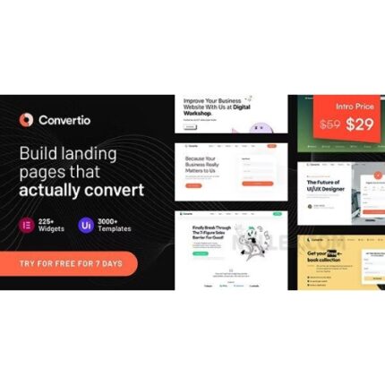 Convertio – Conversion Optimized Landing Page Theme