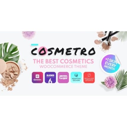 Cosmetro – Cosmetics Store Elementor WooCommerce Theme