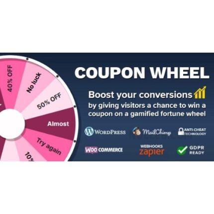 Coupon Wheel For WooCommerce and WordPress