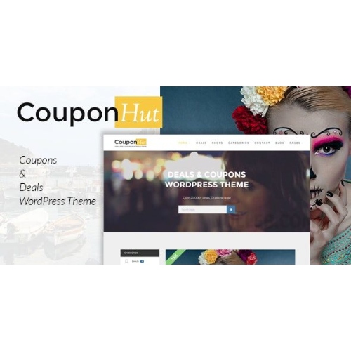 CouponHut-Coupons-Deals-WordPress-Theme.jpg CouponHut – Coupons & Deals WordPress Theme - Image 1